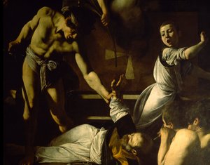 Het Martelaarschap van St. Mattheüs (detail), 1599-1600