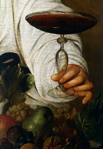 Glas wijn, detail (detail)