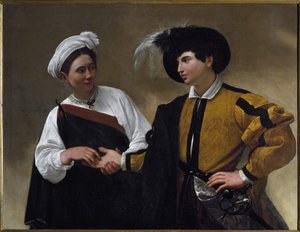 De waarzegster door Michelangelo Merisi da Caravaggio