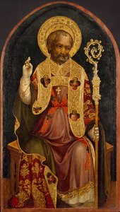Een bisschop heilige, ca. 1440