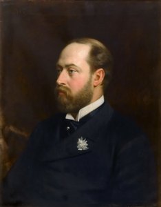 Edward VII, koning van het Verenigd Koninkrijk 1841-1910 door Michele Gordigiani
