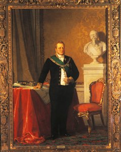 Portret van Camillo Benso, Graaf van Cavour
