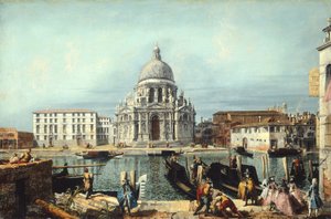 De kerk van Santa Maria della Salute, Venetië door Michele Marieschi