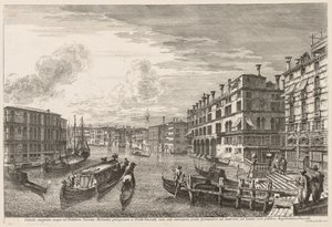 Gezichten van Venetië: Canal Grande, 1741