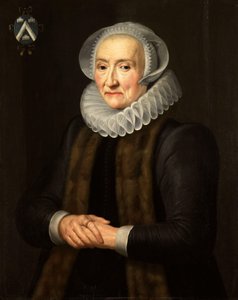 Portret van Alid van der Laen (1542-1626) door Michiel Jansz van Mierevelt (copy after)