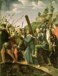 Christus draagt het kruis