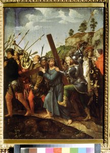 Christus draagt het kruis