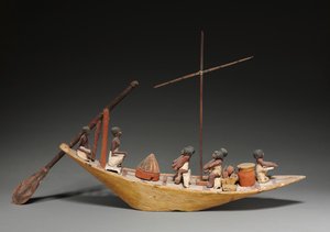Model boot, late 11e tot vroege 12e dynastie, 2040-1648 v.Chr.