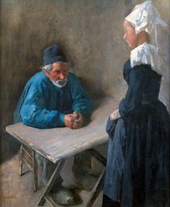 De verloving van de dienstmeid, ca. 1864-1900