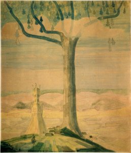 Andante (Sonate IV) door Mikalojus Ciurlionis