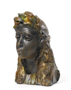 Meisje met een krans, 1898-1900