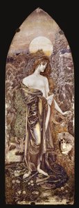 Filosofie, 1899 door Mikhail Aleksandrovich Vrubel