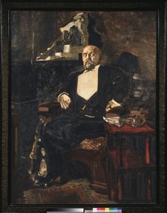 Portret van Savva Manontov