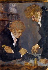 Frederic Georges Cuvier en Etienne Geoffroy Saint Hilaire door Mikhail Dmitrievich Ezuchevsky