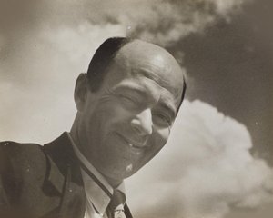 El Lissitzky in Moskou, 1932 door Mikhail Grigoryevich Prechner