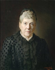 Portret van Gravin E.L. Kochubei, 1888 door Mikhail Lazarevich Shcherbatov