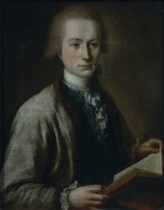 Portret van Alexei Grigoryevich Spiridov 1753-1828, 1772 door Mikhail Shibanov