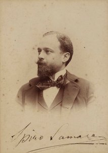 Portret van de Componist Spyridon Samaras 1861-1917, ca. 1894 door Milano . Guigoni and Bossi