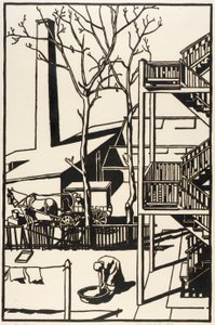 Achtertrap door Mildred McMillen