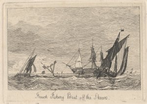 Frans Vissersbootje bij de Shears
