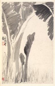 Bananenplanten, 1788 door Min Zhen