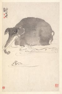 Olifant, Paard en Haas, 1788