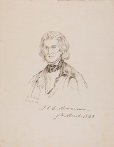 J.C. Calhoun door Miner Kilbourne Kellogg