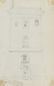 Malta, ingang van een fort in de oude stad door Miner Kilbourne Kellogg
