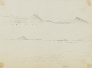 Naxos/Kasteel van Paros door Miner Kilbourne Kellogg