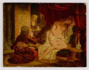 Oosterse prinses na het bad, ca. 1866
