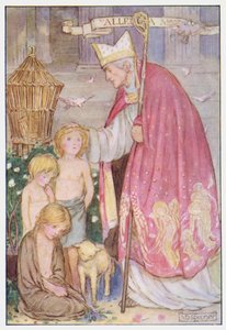Sint Gregorius door Minnie Didbin Spooner