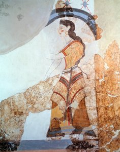 Vrouwelijke figuur (fresco)
