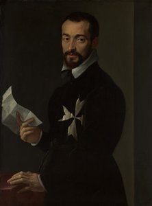 Portret van een ridder van Malta, waarschijnlijk Fra Jacopo Salviati, 1566