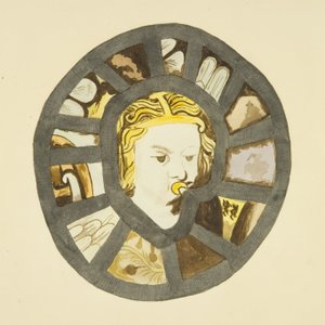 Glas-in-lood uit de kapel van Canynges door Miss Martha Bird