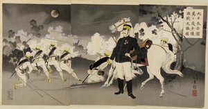 Overwinning bij de Grote Slag om Pyongyang, september 1894