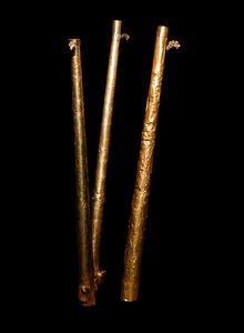 Precolumbiaanse kunst, Mochica cultuur: gouden sarbacans