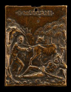 Cacus Steelt de Ossen van Hercules