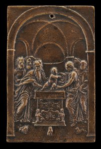 De Presentatie van Jezus in de Tempel door Moderno
