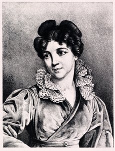 Portret van gravin Praskovya Petrovna Kutaysova 1784-1870 door Modest Dmitryevich Rezvoy