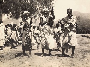 Habab muzikanten, 09/05/1936 door Modestino Baldinetti