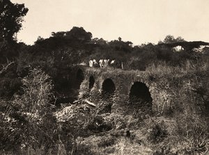 Het bouwen van een rijk in het fascistische tijdperk: Portugese brug, 09/05/1936 door Modestino Baldinetti