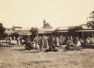 Het bouwen van een rijk in het fascistische tijdperk: marktplein in Cheren, 09/05/1936