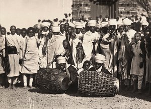 Het festival van Mascal, 09/05/1936 door Modestino Baldinetti