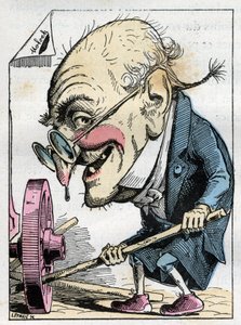 Allegorie van de Franse Senaat in de 19e eeuw door Moloch