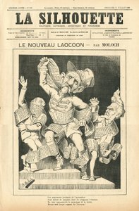Omslag van "The Silhouette" door Moloch