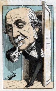 Portret van Albert, hertog van Broglie (1821-1901), Franse historicus en politicus in 