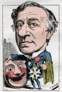 Portret van Francois Jules Edmond Got (1822 - 1901) Franse acteur