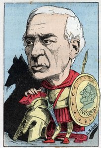 Portret van Jules Barthelemy Saint Hilaire (1805 - 1895), Franse geleerde en politicus