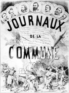 Kranten van de Commune in Parijs, 1870-71