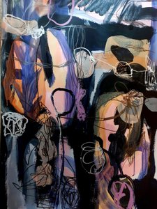 Abstracte vloeiende vormen